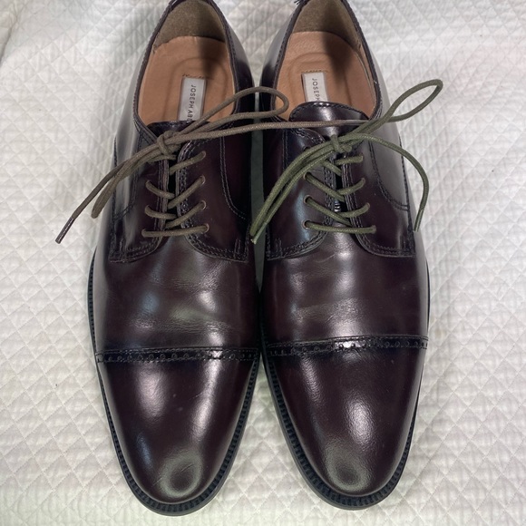 Joseph Abboud 61-91109 Men's Brown Cap Toe Oxfords Size 8.5 - Picture 2 of 9